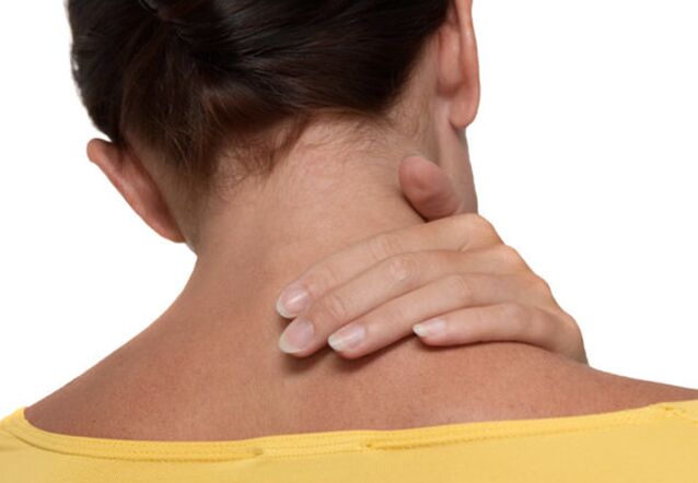 An phian sa mhuineál le osteochondrosis an dromlaigh cheirbheacs